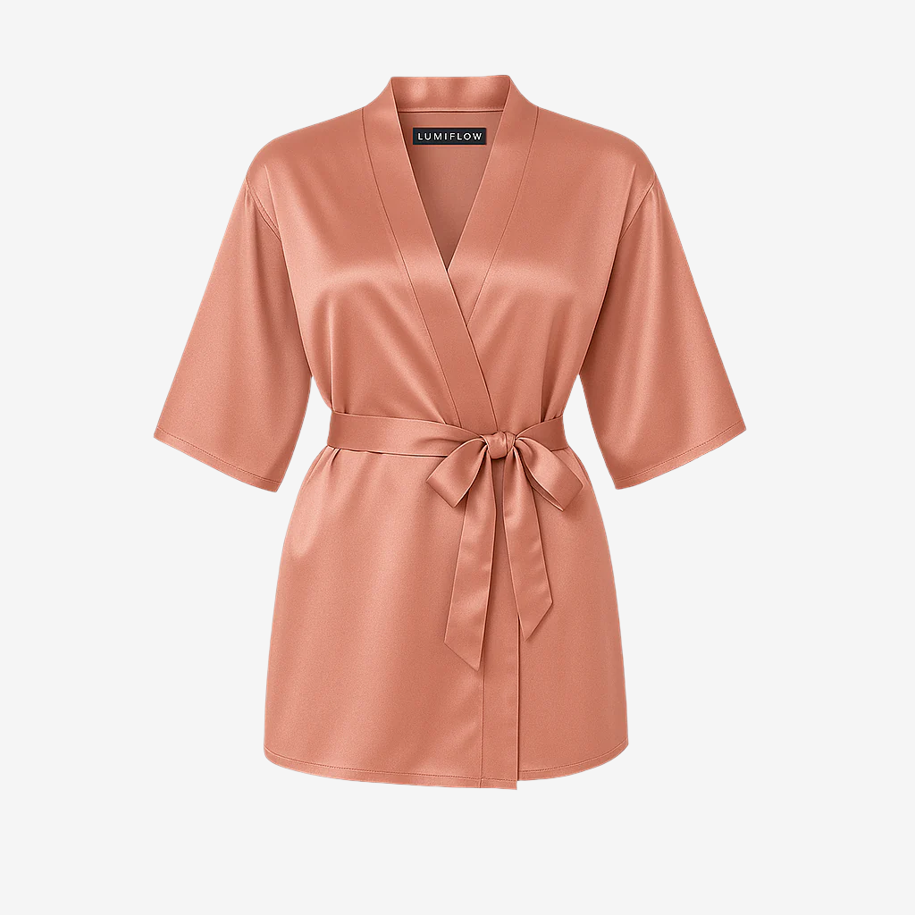 Luxe Satijnen Kimono Badjas