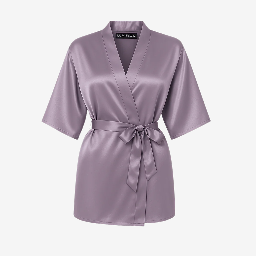Luxe Satijnen Kimono Badjas