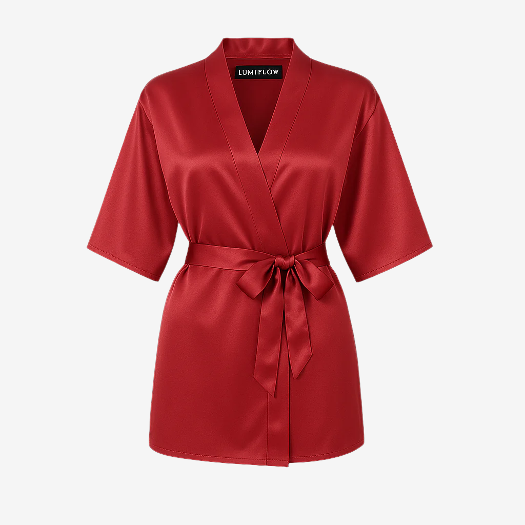 Luxe Satijnen Kimono Badjas