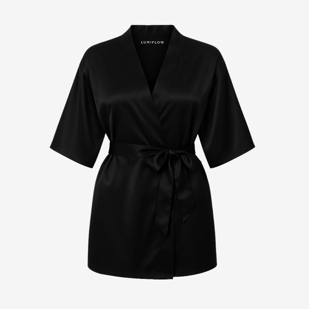 Luxe Satijnen Kimono Badjas